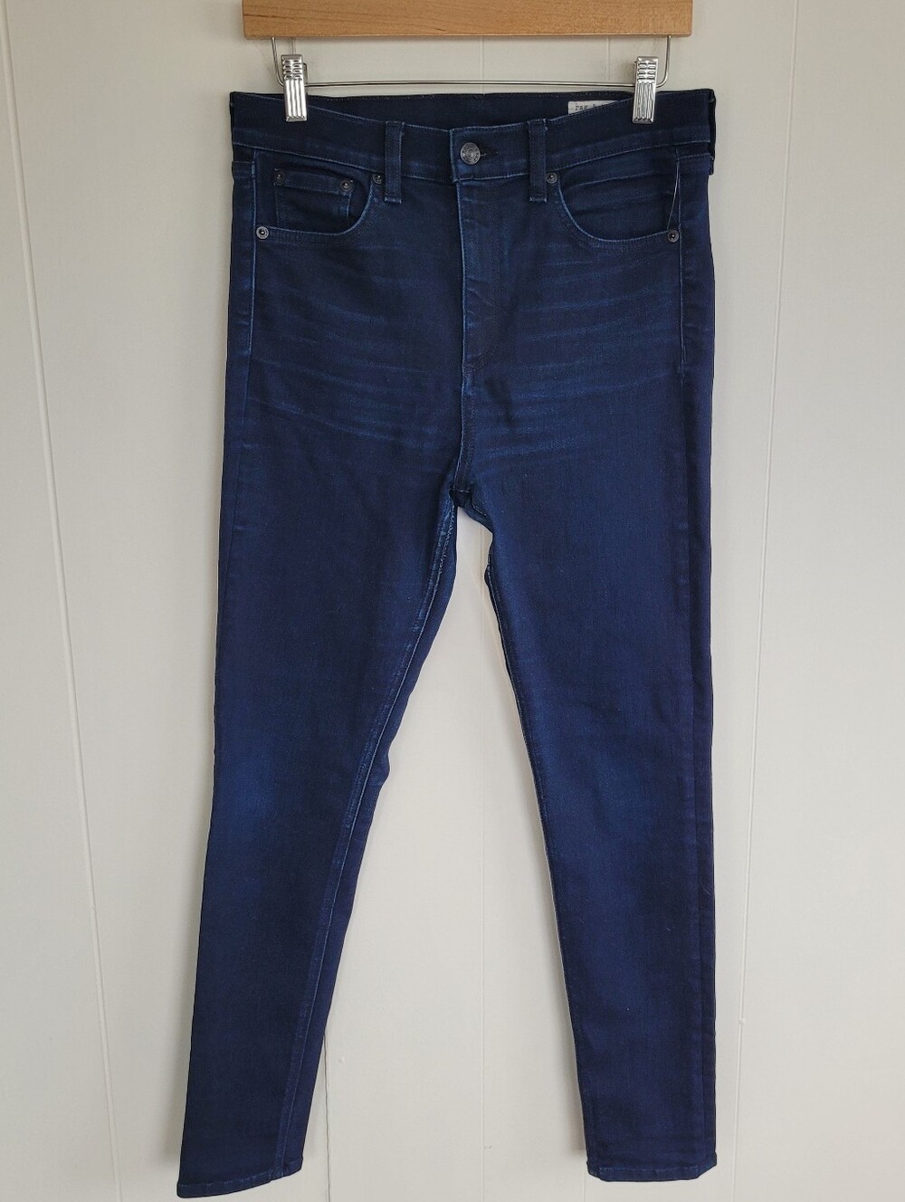 Rag & Bone Size 29 High Rise Skinny Jeans Dark Wash